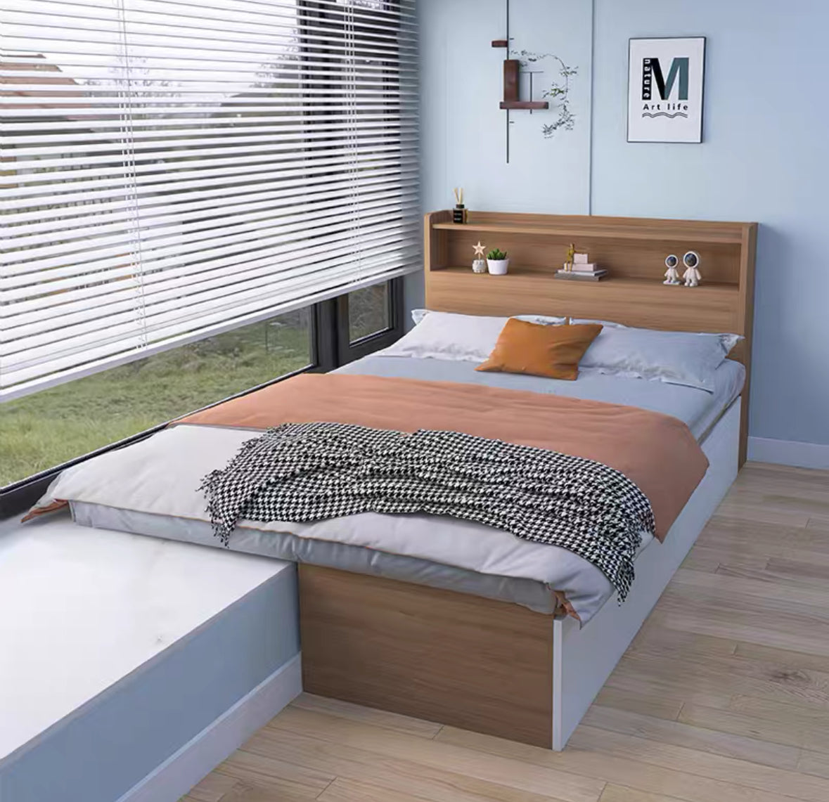 Sleep in Style with Customizable Wooden Beds!