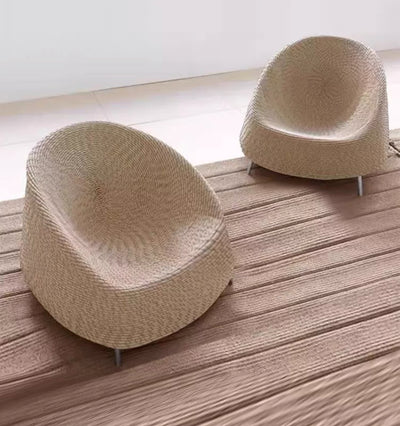 TRANQUILLE Outdoor Chair and Table Set in Rope Weave