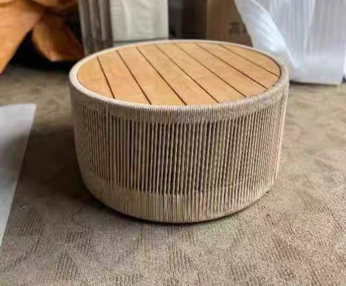 DAN Coffee Table in Rope Weave