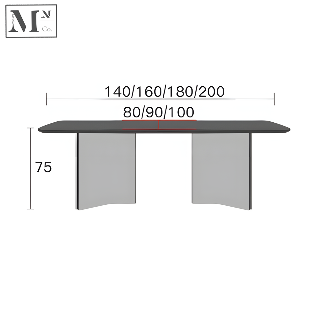 AXEL Contemporary Sintered Stone Dining Table