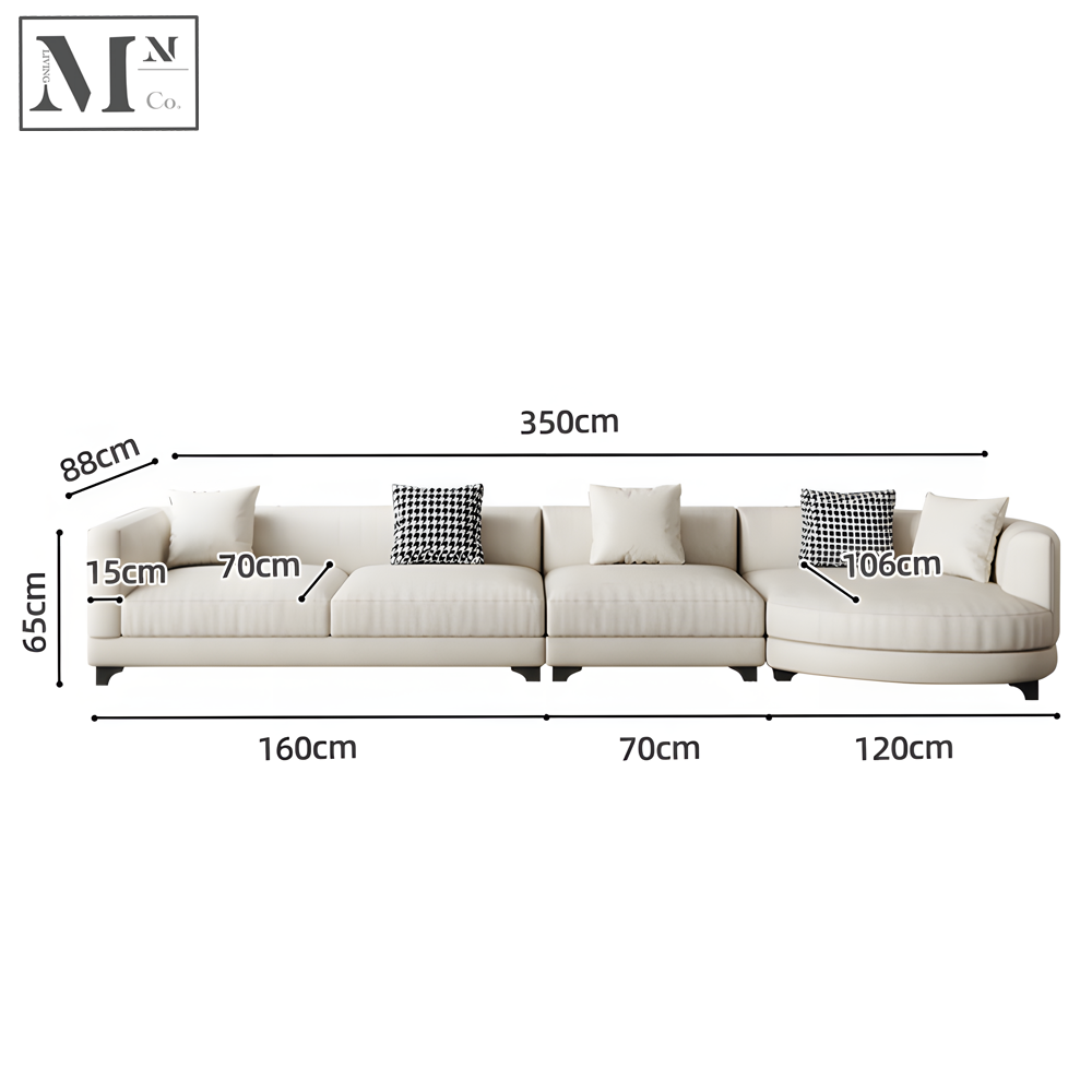 HENDRIK Contemporary Fabric Sofa