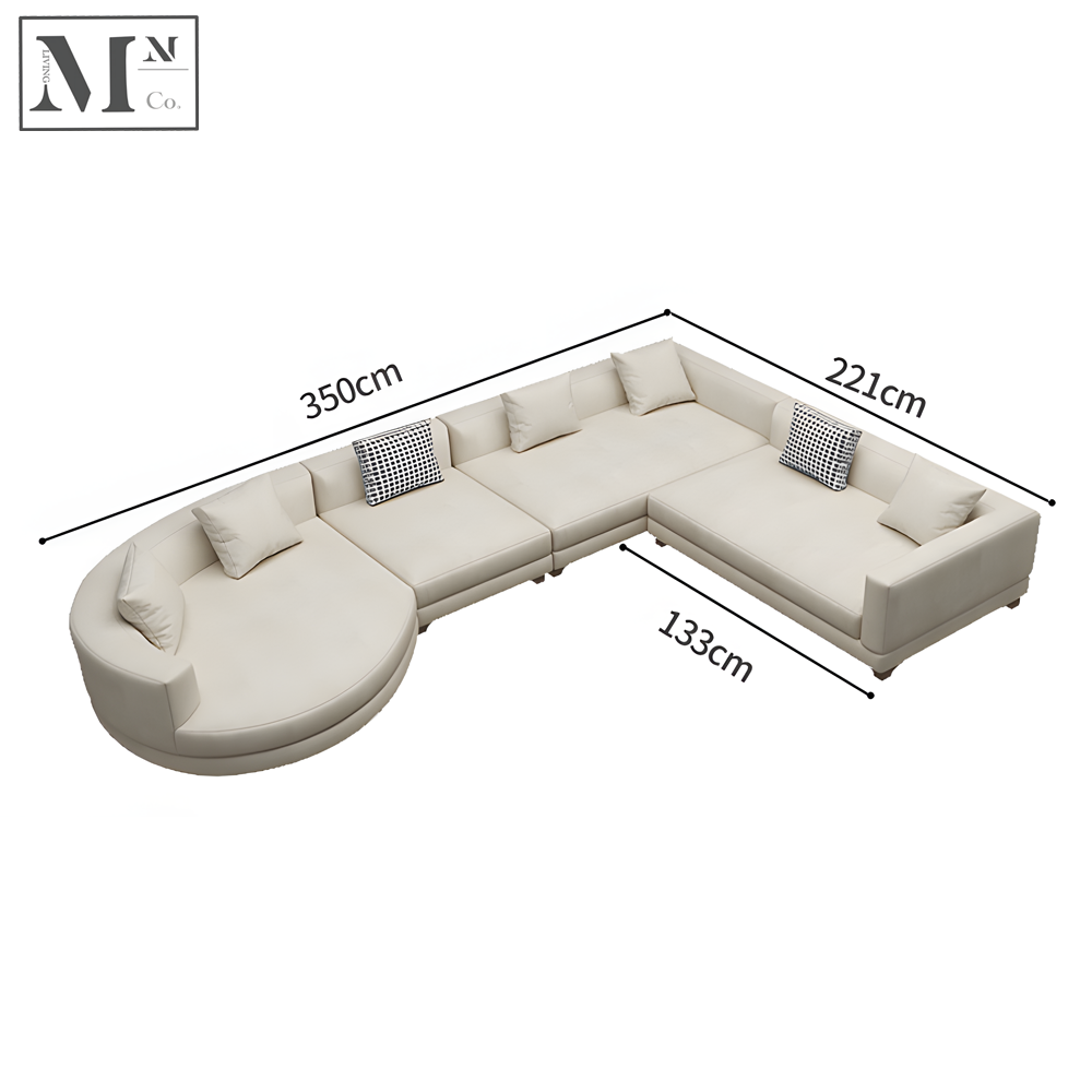 HENDRIK Contemporary Fabric Sofa