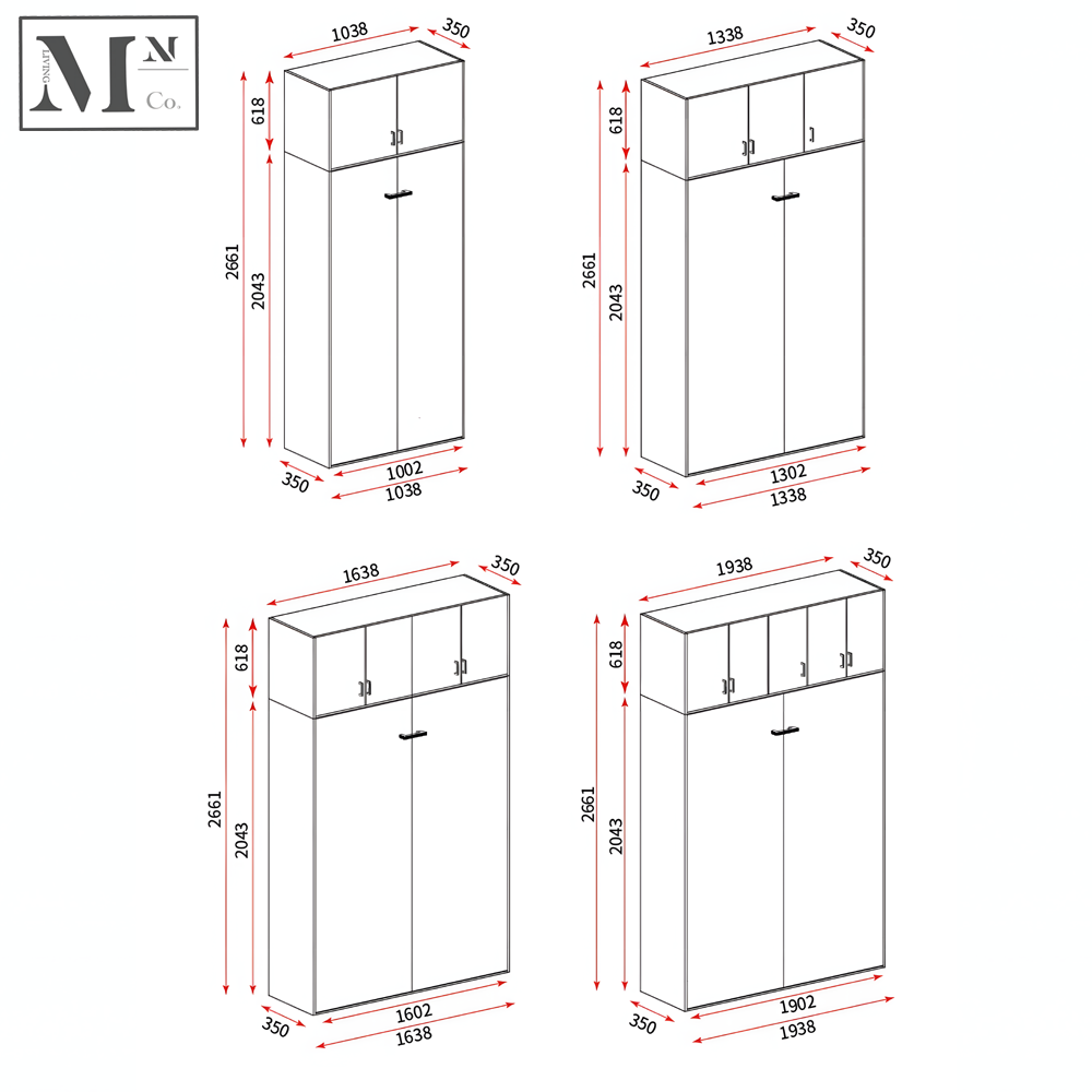 SpaceUp Home Murphy Bed Hidden Bed and Study 2-in-1