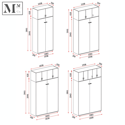 SpaceUp Home Murphy Bed with Extra Top Storage