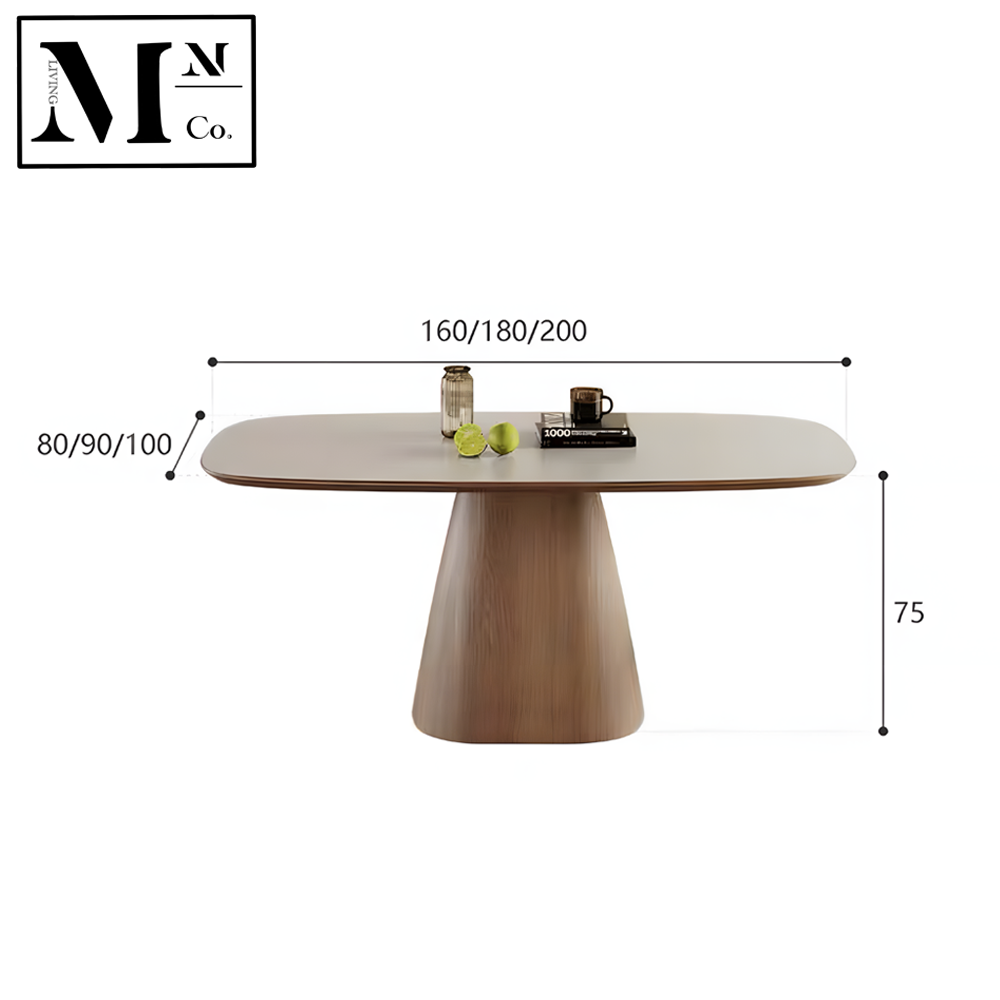 CEASAR Oval Sintered Stone Dining Table