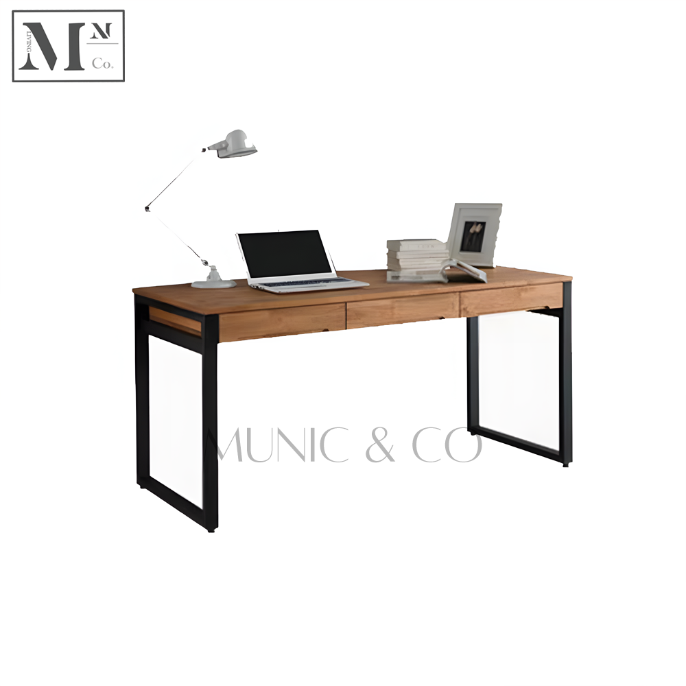 ELLEN Solid Wooden Work Table