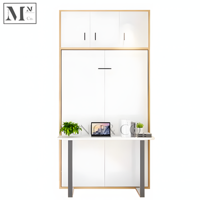 SpaceUp Home Murphy Bed with Extra Top Storage