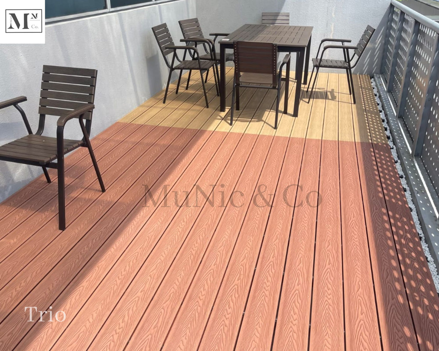 LINC Synthetic Wood Deck