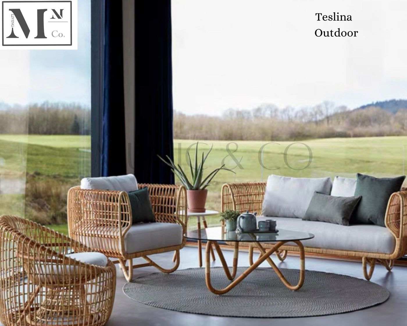 teslina outdoor sofa